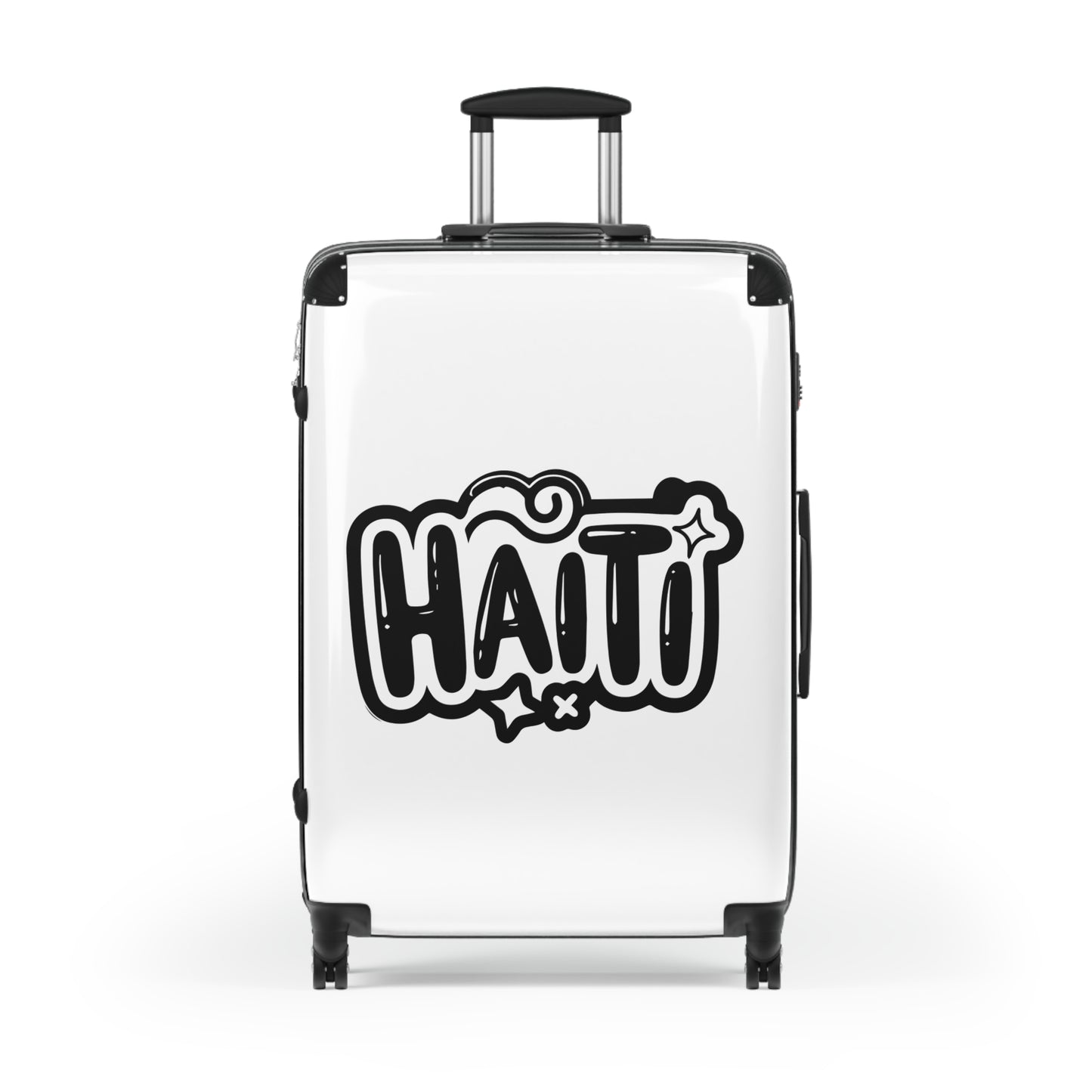 Haitian Travel Suitcase - Stylish Luggage for Adventurous Souls, Vacation, Business Trip, Weekend Getaway, Wanderlust Gear