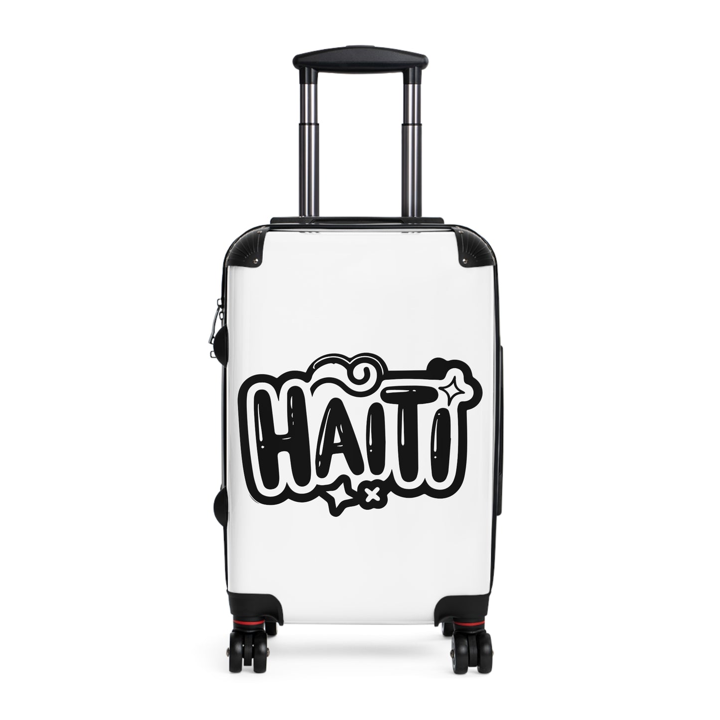 Haitian Travel Suitcase - Stylish Luggage for Adventurous Souls, Vacation, Business Trip, Weekend Getaway, Wanderlust Gear