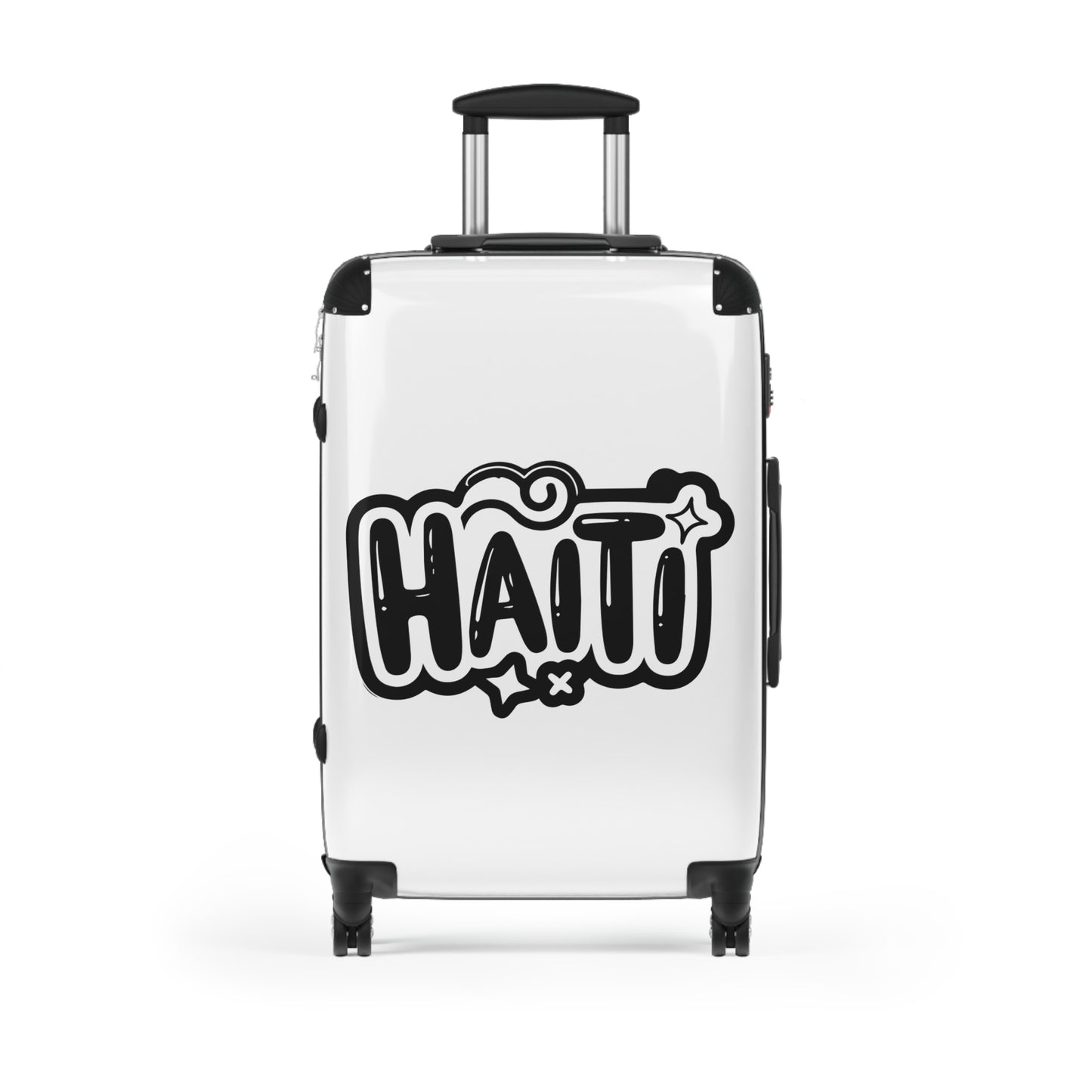 Haitian Travel Suitcase - Stylish Luggage for Adventurous Souls, Vacation, Business Trip, Weekend Getaway, Wanderlust Gear