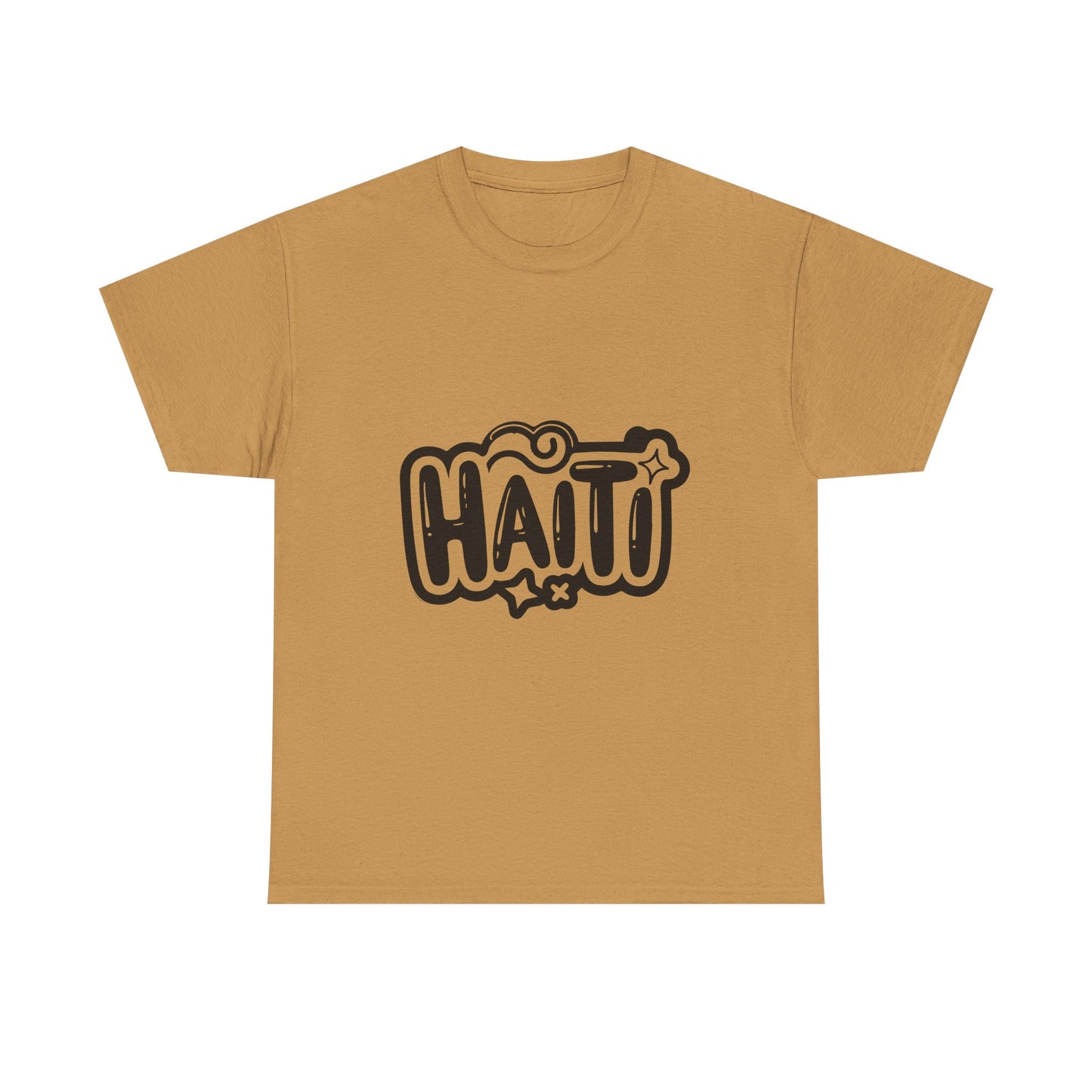 Haitian Pride Tee - Unisex Heavy Cotton Shirt, Casual Wear, Gifts for Him/Her, Cultural Apparel, Summer Fashion