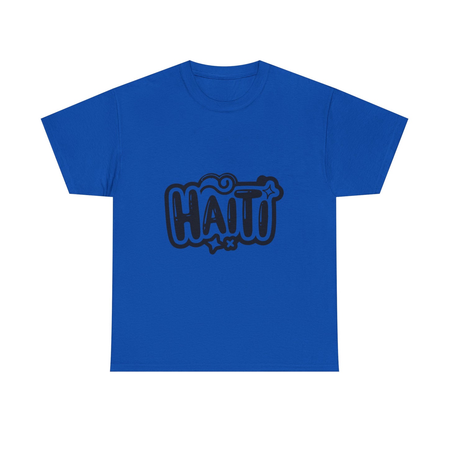 Haitian Pride Tee - Unisex Heavy Cotton Shirt, Casual Wear, Gifts for Him/Her, Cultural Apparel, Summer Fashion