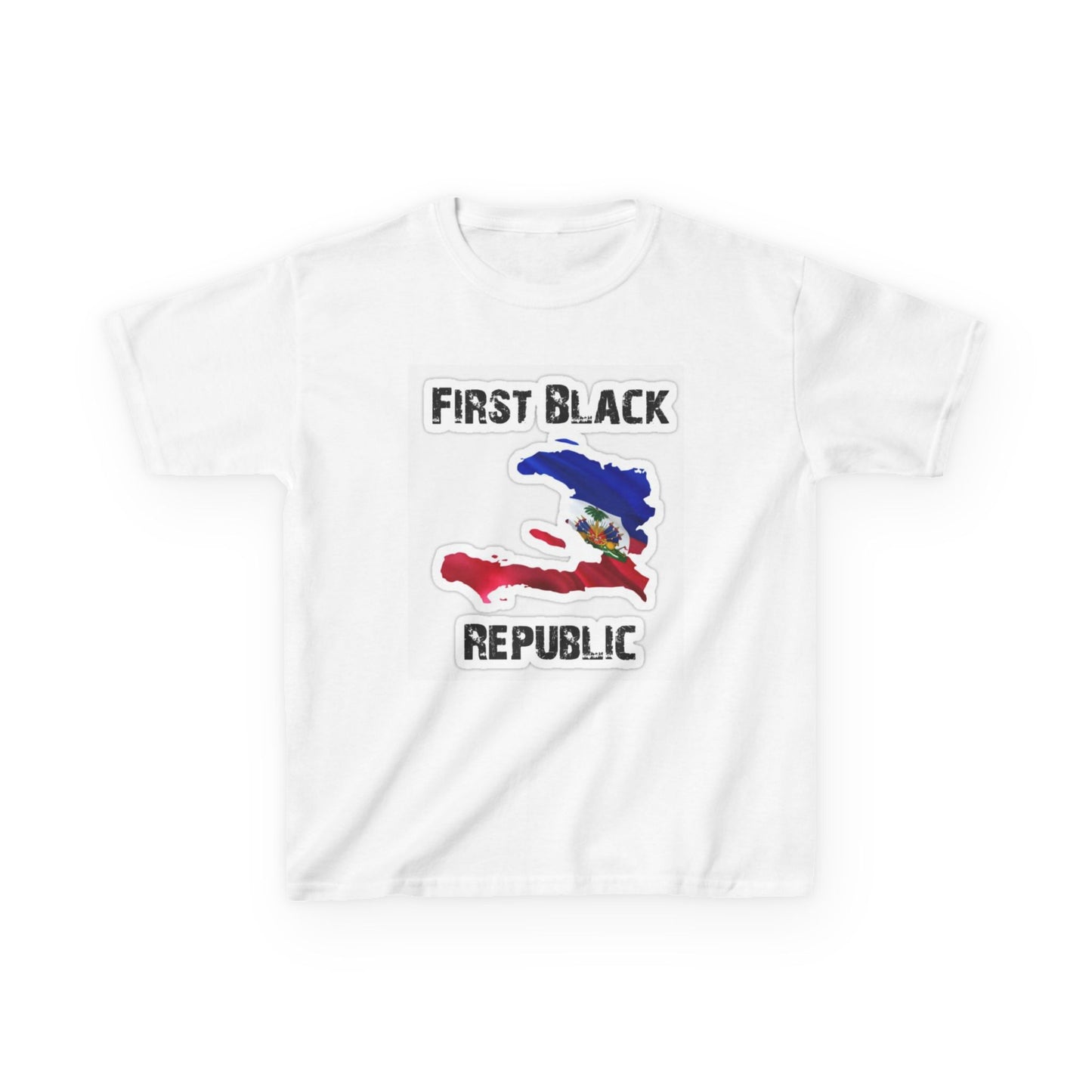 First Black Republic Celebration Shirt, Heritage Gift, Caribbean Pride Apparel, Unique Kids T-Shirt