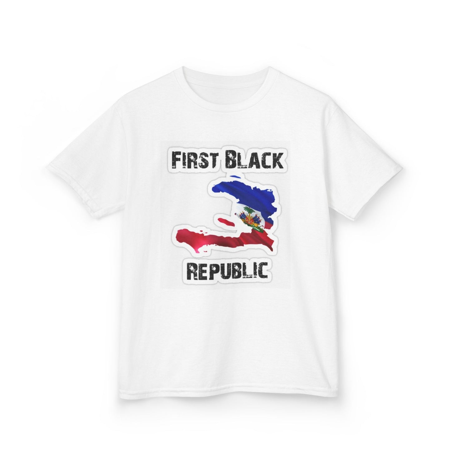 First Black Republic Celebration Shirt, Heritage Gift, Caribbean Pride Apparel, Unique Kids T-Shirt