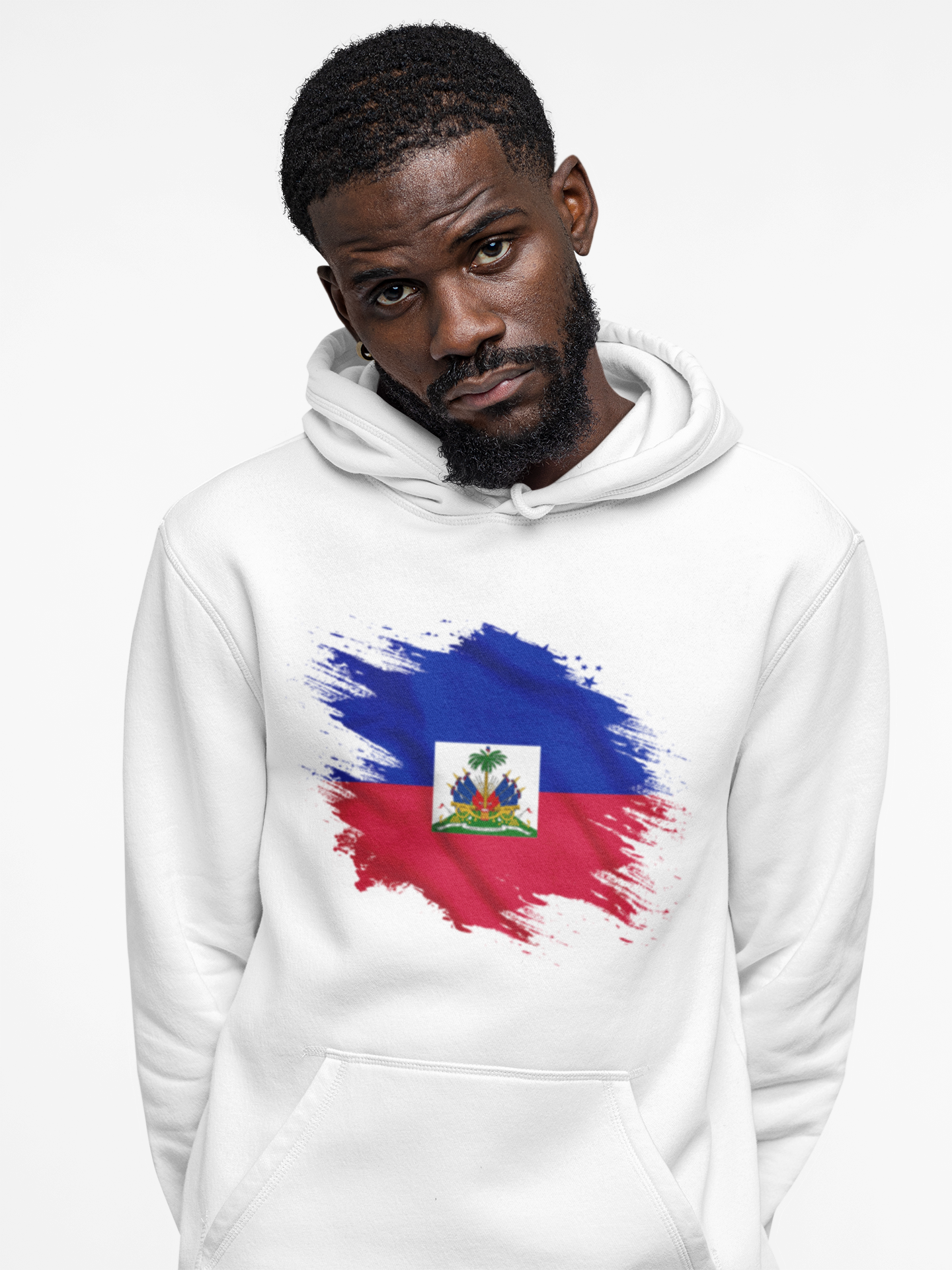 Haitian Pride Hoodie, Unisex Sweatshirt, Cultural Heritage Gift, First Black Republic Apparel, Haitian Independence Day