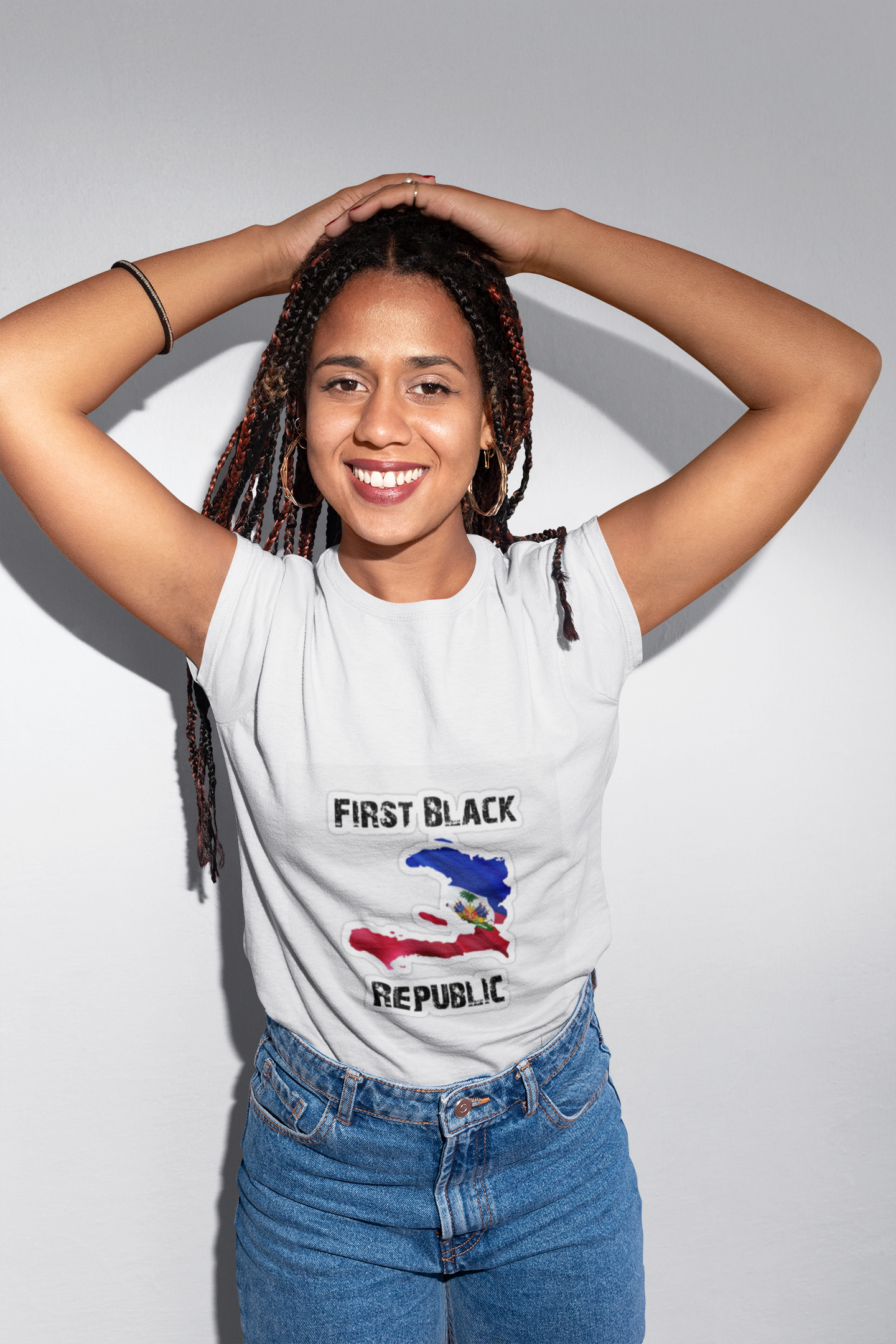First Black Republic Celebration Shirt, Heritage Gift, Caribbean Pride Apparel, Unique Kids T-Shirt