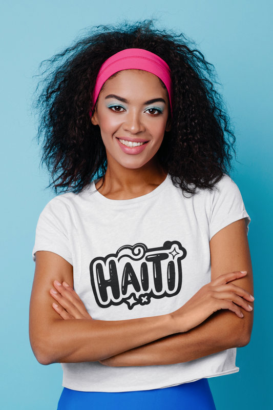 Haitian Pride Tee - Unisex Heavy Cotton Shirt, Casual Wear, Gifts for Him/Her, Cultural Apparel, Summer Fashion